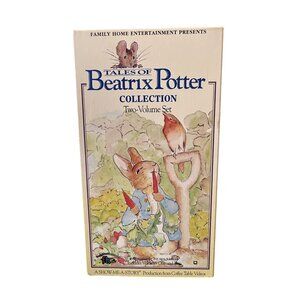 Vintage Tales of Beatrix Potter Collection Two Volume VHS Set Peter Rabbit